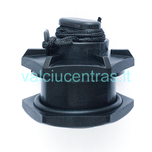 Drenažo kamštis su vožtuvu pripučiamai valčiai